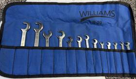 Ws-1142pca Williams Mini Open End Wrench Set 13 Pcs Usa Ws-1142pca Williams Mini Open End Wrench Set 13 Pcs Usa