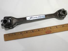 2770-0 Witherby Vintage No Standard Dog Bone Wrench Made In Germany 7/16 -7/8