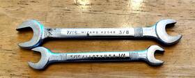 H2048 Wizard H2044 2 Open End Wrench 5/16 Inch 1/4 7/16 3/8 Usa