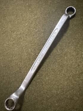 H2242 Wizard Vintage Tools Box Wrench 1/2 Inch 9/16 Usa Excellent