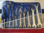 Vintage 11 Piece Duro Chrome Rare Metric Wrench Set Usa 6MM-32MM Nice!. Fixed Price $199.99.