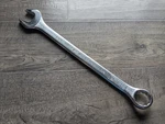 Husky #33040 1-1/4" 12PT Combination Wrench 16-3/4" Long Made Usa. Fixed Price $9.95.