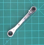 Matco RW83 1/4" X 3/8" 3/16" 5/16" Square A/c Refrigeration Ratcheting Wrench. Fixed Price $25.00.