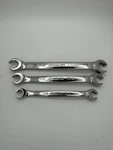 New Snap On Sae Flank Drive Double End Flare But Wrench Set (3/8 -11/16 ). Fixed Price $100.00.