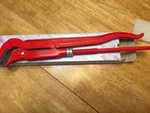 Knipex 8330015 Pipe Wrench S-type Red Powder-coated 17 In. Fixed Price $88.41.