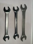 Sae Acesa NO.702 Lot Of 1/2X7/16 , 3/8X5/16 5/16X1/4 Open End Spanner Wrench. Fixed Price $24.50.