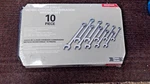 Silver Eagle SRCM102SE Metric Chrome Combination Wrench Set - 10PC. Fixed Price $100.00.