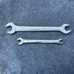 Vintage Easco Double Open End Wrench Lot 2 61609 7MM/9MM, 61615 13MM/15MM Usa. Fixed Price $10.00.