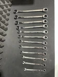 Matco 12-PIECE Metric 72-TOOTH Ratcheting Combination Wrench Set 8MM-19MM. Fixed Price $209.95.