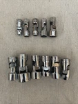 Snap-on 3/8" 1/4" Drive 6/12-POINT Shallow Swivel Socket Set 206AFSA 106TMUAL. Fixed Price $274.99.