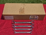 Nos Sears Craftsman Industrial Usa Flare Nut Line Wrench Set 4PC Sae 24347. Fixed Price $174.99.