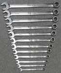 Snap-on Soex 12PC 12PT Sae Standard Flank Drive Wrench Set 5/16"-1". Fixed Price $375.00.