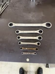 Snap-on Sae Double Box End Ratcheting Wrench Set 12 Point 1/4 To. Fixed Price $199.00.