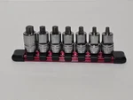 Snap-on Tools Usa 3/8" Dr. Stubby Torx Socket Driver Pcs Set 207EFTXYSE. Fixed Price $199.95.