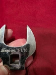 Snap On FC34B 3/8" Drive Sae 1-1/16" Open-end Crowfoot Wrench. Fixed Price $47.00.