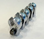 Mac Tools 5PC Metric Flare Nut Crowfoot Wrench Set 9MM - 13MM Usa With Rail. Fixed Price $89.00.