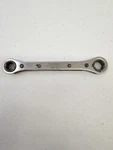 New Britain 1/2" X 9/16" Point Ratchet Wrench RW-18 Vintage Usa. Fixed Price $17.00.