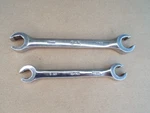 Vtg S-k Tools Usa 2 Pc Sae Flare Nut Line Wrench 9MM 14MM Good Cond ! (read. Fixed Price $25.99.