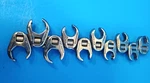 Matco Piece 3/8 Dr. Metric Flaire Nut Crowfoot Wrench Set, 19, 17 - 10MM No 18. Fixed Price $91.87.
