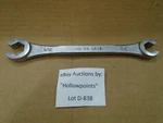 Mac Tools 0B 1618 Double End Line Flare Nut Wrench 1/2" X 9/16" 6PT. D838. Fixed Price $23.99.