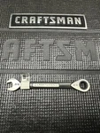 Nos Sears Craftsman 3/8" Ratcheting Combination Wrenche 20601 D-ab With Tag. Fixed Price $15.99.