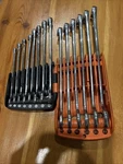 Mac Tools 6-19MM 14-PC. Metric Combination Wrench Set. Fixed Price $220.00.