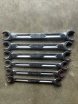 Snap-on RXM606S Metric Double End Flare Nut Wrench Set 9MM-21MM Piece. Fixed Price $247.00.