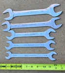 Snap On & Mac Sae Open End Lta Dt Thin Slimline Wrenches. Fixed Price $149.95.