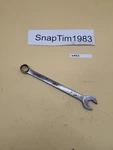 Mac Tools Cl 1822 9/16" Sae Combination Wrench Point Chrome Usa. Fixed Price $14.99.