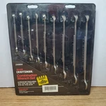 Vtg Sears Craftsman Usa Nos Combination Wrench Set 9 Pc Standard - 44654 Sae. Fixed Price $54.99.