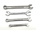 Lot Of 4 Craftsman Wrenches Sae Open/closed End Made In Usa Read. Fixed Price $17.99.