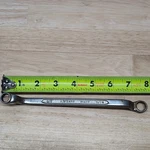 Vintage D. Wizard Tools H2240 Deep Offset Box End Wrench 3/8" 7/16" Pt. Usa. Fixed Price $13.00.