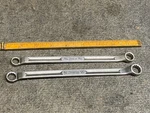 Snap On 3/8 7/16 And 1/2 Boxed End Wrench Usa GXV-1214, GXV1416. Fixed Price $29.99.