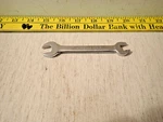 Vng Armstrong Armaloy 26-043 Double Open End 7/16"X 3/8" Wrench Made In Usa. Fixed Price $19.95.