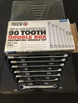 New Matco 90 Tooth Double Box Ratcheting Wrench Set 3/8 -3/4 S9GRBL7. Fixed Price $199.45.