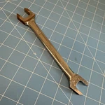 Modified Snap-on 5/8 3/4" Sae Open-end Wrench VO2024B. Fixed Price $17.56.