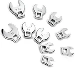 Powerbuilt Piece 3/8-INCH Drive Sae And Metric Crowfoot Wrench Set, 10-18MM. Fixed Price $59.99.