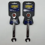 Gearhead 14MM Ratcheting Combination Wrench 2PCS 72T 12 Point Metric. Fixed Price $13.87.