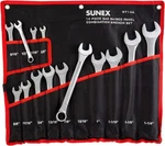 Sunex 9714 Sae Combination Wrench Set 14PC Chrome Vanadium W/ Pouch New. Fixed Price $100.00.