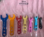 Blue Point Aluminum Wrench Set Anwr 7PC Sae Missing 1 W/ Pouch. Fixed Price $170.00.
