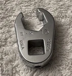Sk Tools 3/8 Drive 15MM 6 Pt. Flare Nut Crowfoot Wrench. Fixed Price $17.00.