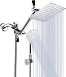 Shower Head, 8 Inch High Pressure Rainfall Head/handheld Combo. Fixed Price $48.58.