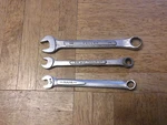 Lot Of 3 Vintage Small Combination Wrenches 1 Each Fuller, Napa & S-k Tools. Fixed Price $11.95.