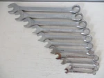 Sae Mixed Brand 11 Piece Combination Wrench Assortment. Fixed Price $15.00.