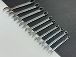 Snap-on OEXS709 10PC Sae 1/4"-3/4" Short Combination Wrench Set, 12 Point. Fixed Price $174.99.