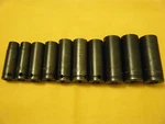 Cornwell 3/8" Drive Impact Deep 10-19MM Socket Set Usa. Fixed Price $195.00.