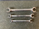Craftsman -v- Series Piece Flare Nut Wrench Set 3/8 11/16 Usa. Fixed Price $20.00.
