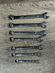 Craftsman Usa 46892 7 Piece Metric 6PT 8-16 Mm Combination Wrench Set. Fixed Price $75.00.