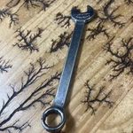 Vintage Duro-chrome 5/8" Combination Wrench, No. 2235S Forged Usa. Fixed Price $12.00.