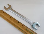 New Britain Usa NDF-25 Double Open-end Sae Wrench 3/4 X 13/16 Rare Nos, BN2778. Fixed Price $12.17.